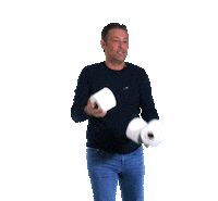 Toilet Paper Corona Sticker by Berk Music