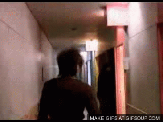 running away GIF