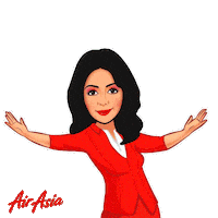 AirAsiaIndia holidays camera plane tickets Sticker