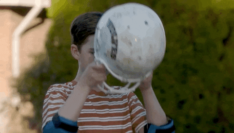 Big Bang Theory Helmet GIF by CBS