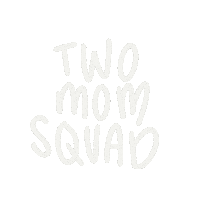 Mom Two Moms Sticker