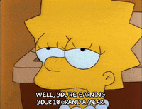 Talking Season 3 GIF by The Simpsons