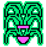 Art Pixel Sticker by YON