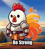 Strength Be Strong GIF by Zorooster