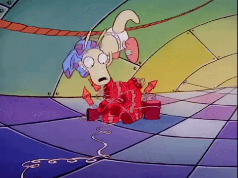 rockos modern life nicksplat GIF