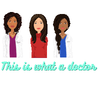 Women Empowerment Doctor Sticker by Girltelligence