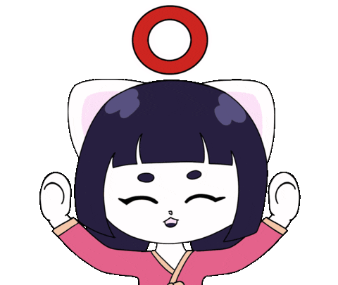 jeyi_ch giphyupload cat yes kawaii Sticker