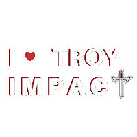 Impact Orientation Sticker by troyuniversity