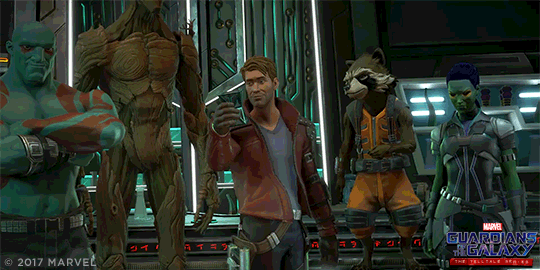Guardians Of The Galaxy Cheers GIF by Telltale Games