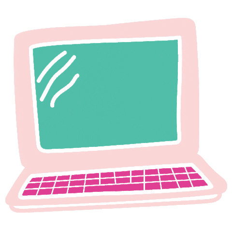 Working Work From Home Sticker by pinkstudios