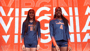 Celebration Volleyball GIF by Virginia Athletics