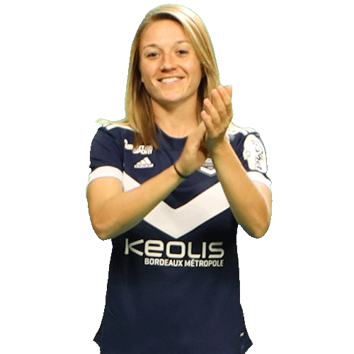 Football Applause Sticker by FC Girondins de Bordeaux