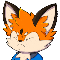 Orange No Sticker by Foxy