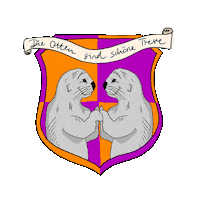 Otter Sticker by Funcases