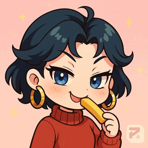 French Fry Smirk GIF by Persona
