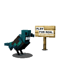 Warner Brothers Bird Sticker by Pure New Zealand