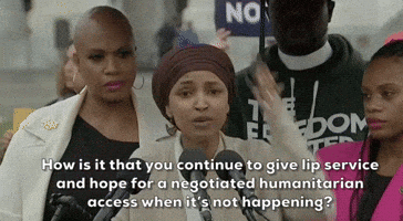 Ilhan Omar Israel GIF by GIPHY News