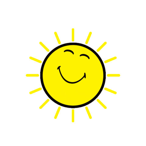 Happy Sun Sticker by Smiley