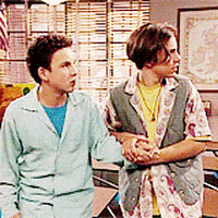 best friends corey and shawn GIF