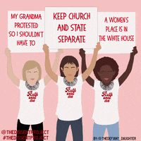 thedefiantdaughter womens rights scotus dreamers my body my choice GIF