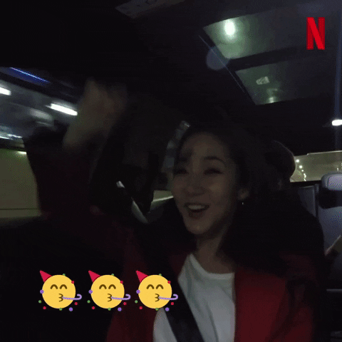 Happy Netflix GIF by Busted!
