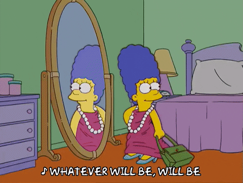 happy marge simpson GIF
