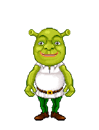 shrek STICKER