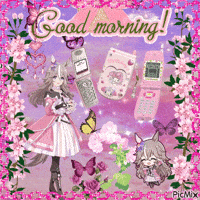 Good Morning Butterfly GIF