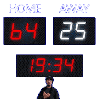 25 Away Sticker