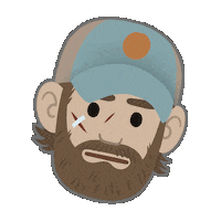 Back4Blood video game blink serious fps Sticker