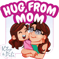 Momlove Momandme Sticker by Kty&Pili