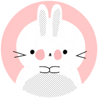 bunny Sticker by conillo