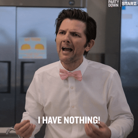 Adam Scott Cry GIF by Party Down