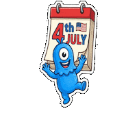 Happy Independence Day Sticker by Momo & Tulus