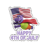 Happy Independence Day Sticker
