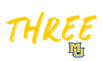 basketball 3 pointer Sticker by Marquette Athletics