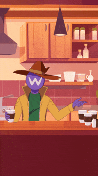 Coffee Zoom Out GIF