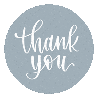 bossybrushstrokes thank you handlettering arlena bossybrushstrokes Sticker