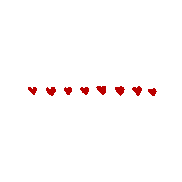 I Love You Hearts Sticker