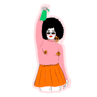 women power love Sticker by Luisa Eloisa