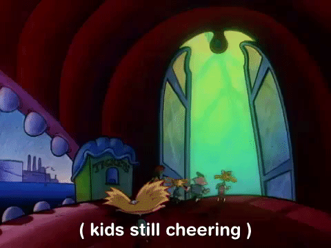 hey arnold nickelodeon GIF