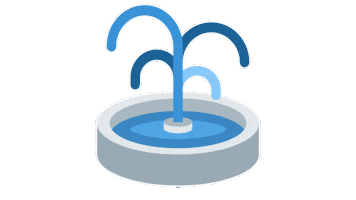 emojivid emoji fountain emojivid places Sticker