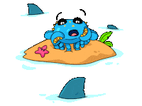 Shark Week Ocean Sticker by THE REMARKABLES