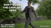 Here To Help Dont Worry GIF by MASTERPIECE | PBS