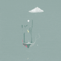 art floating GIF by Daniel Barreto