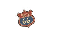 Santa Fe Road Sign Sticker