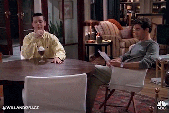 jack mcfarland lol GIF by Will & Grace