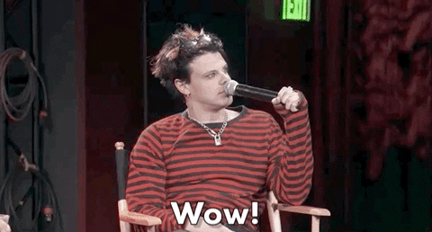 Yungblud Wow GIF by Audacy