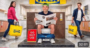 Toilet Ikea GIF