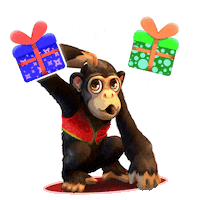 Christmas Think Sticker by upjers.com